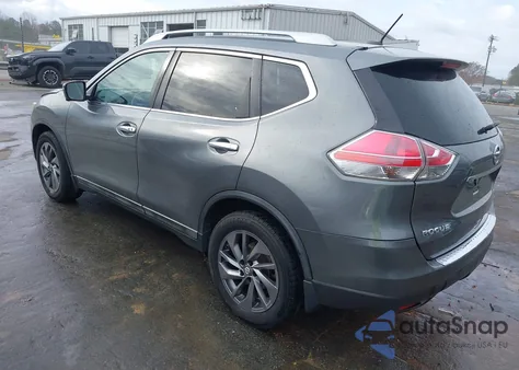 2016 Nissan Rogue Sl from USA, damaged, VIN 5N1AT2MT4GC777359